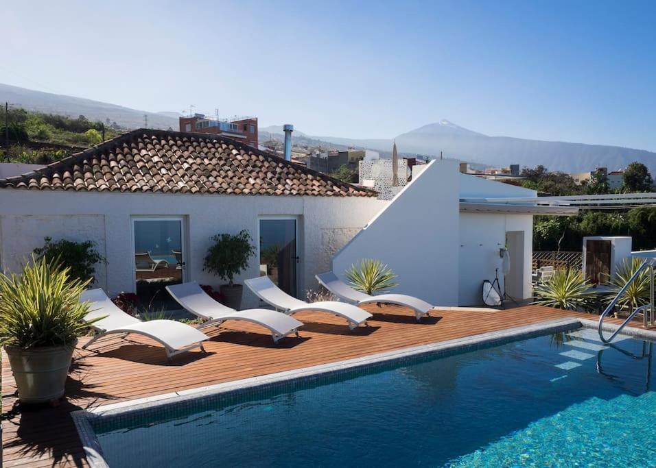 Casa Vina: A Spectacular Away From It All Holiday La Orotava Bagian luar foto