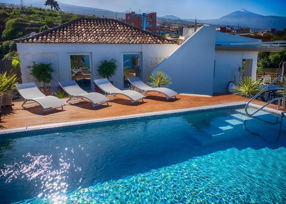 Casa Vina: A Spectacular Away From It All Holiday La Orotava Bagian luar foto